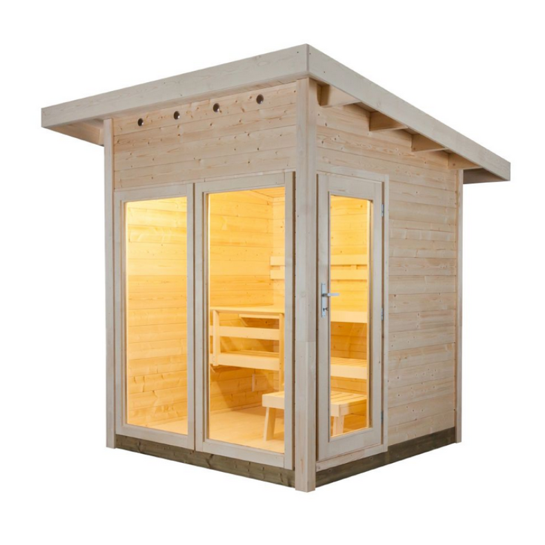 Image Sauna d'exterieur Solide Vison