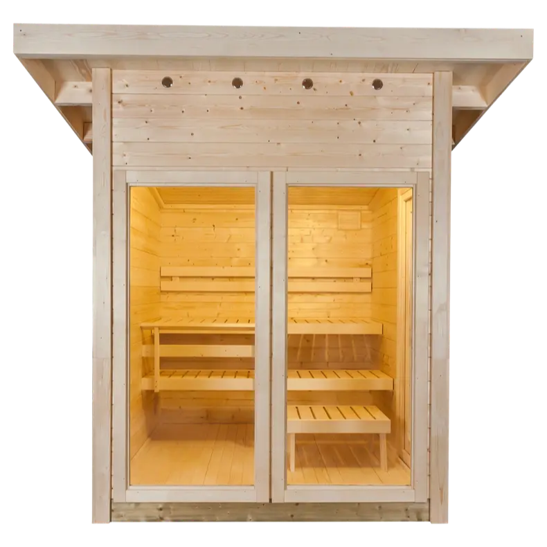 Sauna d'exterieur Solide Vison 2